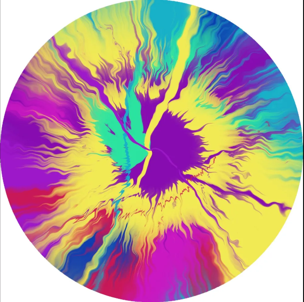 复数作品 Hirst - Beautiful, Strongest Possible, Yet Unknown Bursting River Painting