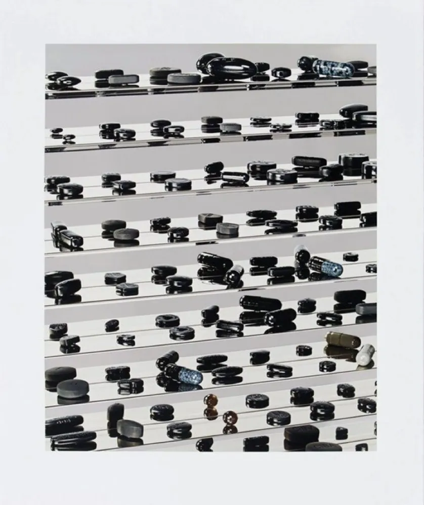 丝网印刷 Hirst - Black Brilliant Utopia, 2013