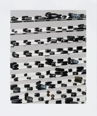 丝网印刷 Hirst - Black Brilliant Utopia, 2013