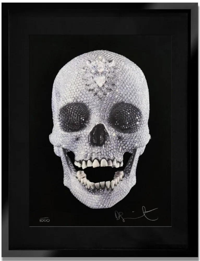 丝网印刷 Hirst - For the Love of God, 2009