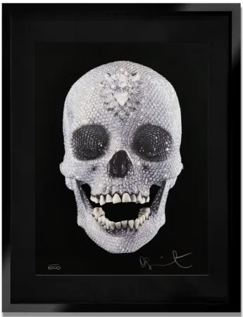丝网印刷 Hirst - For the Love of God, 2009