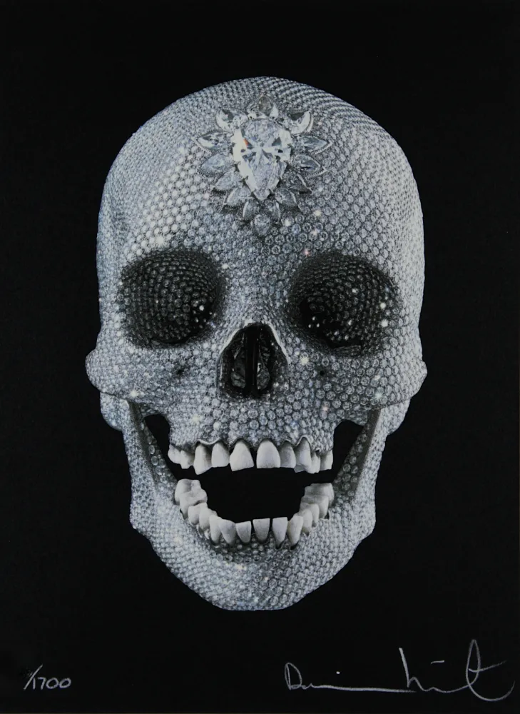 丝网印刷 Hirst - For the Love of God, Believe