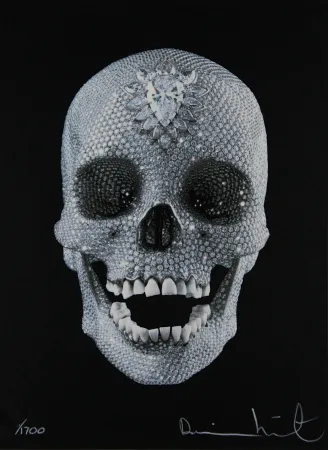 丝网印刷 Hirst - For the Love of God, Believe