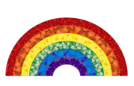 复数作品 Hirst - H7-1 Butterfly Rainbow (Large)
