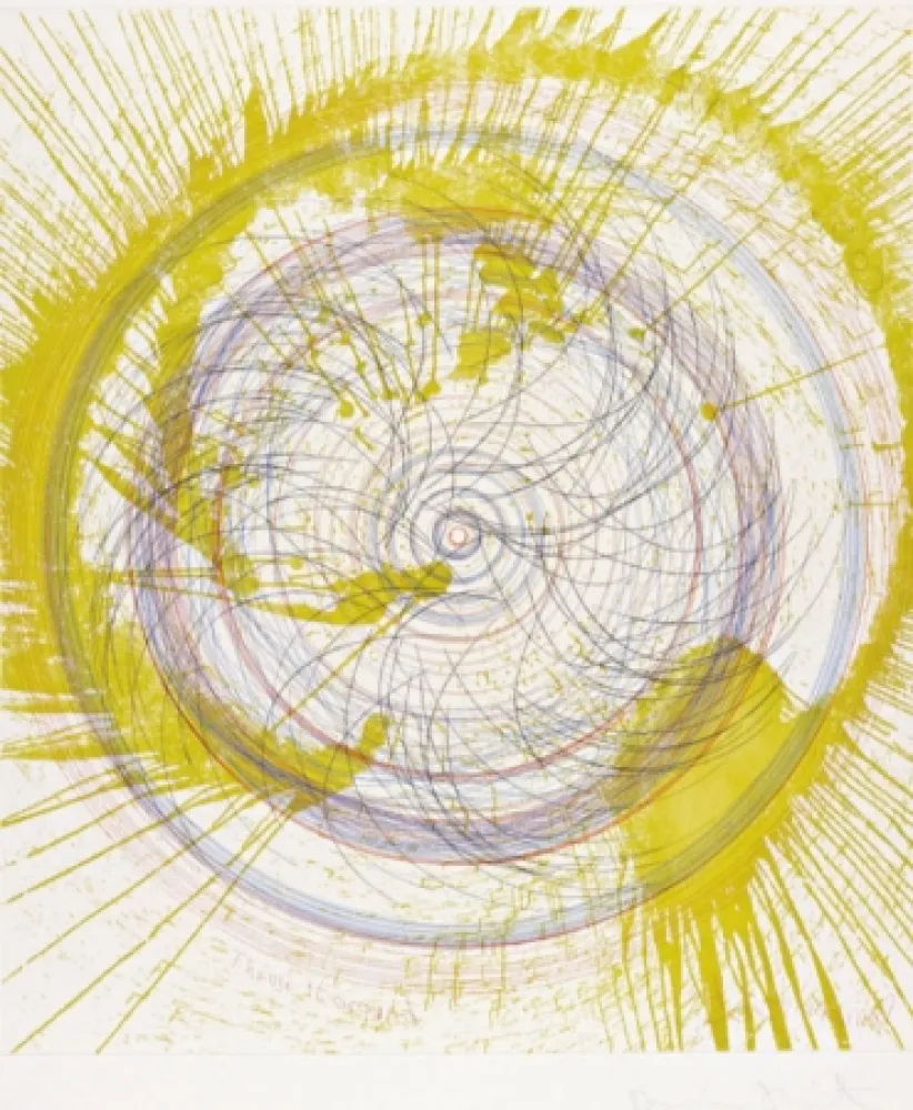 蚀刻版画 Hirst - In a Spin, the Action of the World on Things, volume II