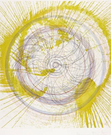 蚀刻版画 Hirst - In a Spin, the Action of the World on Things, volume II