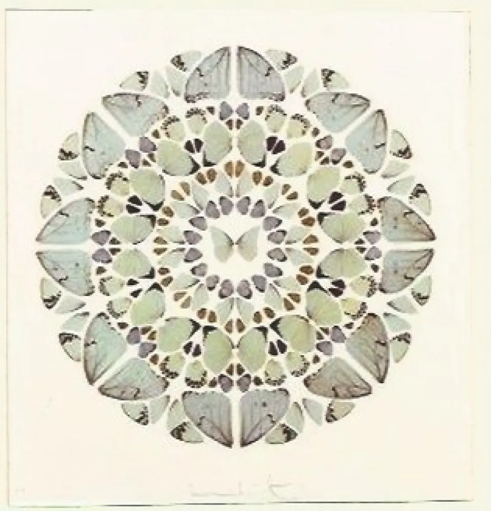 丝网印刷 Hirst - Psalm Print, Exaudi, Domine (Diamond dust)