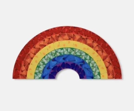 复数作品 Hirst - Rainbow - Small