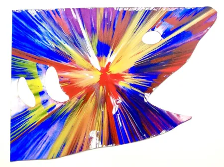 无技术 Hirst - Shark Spin Painting