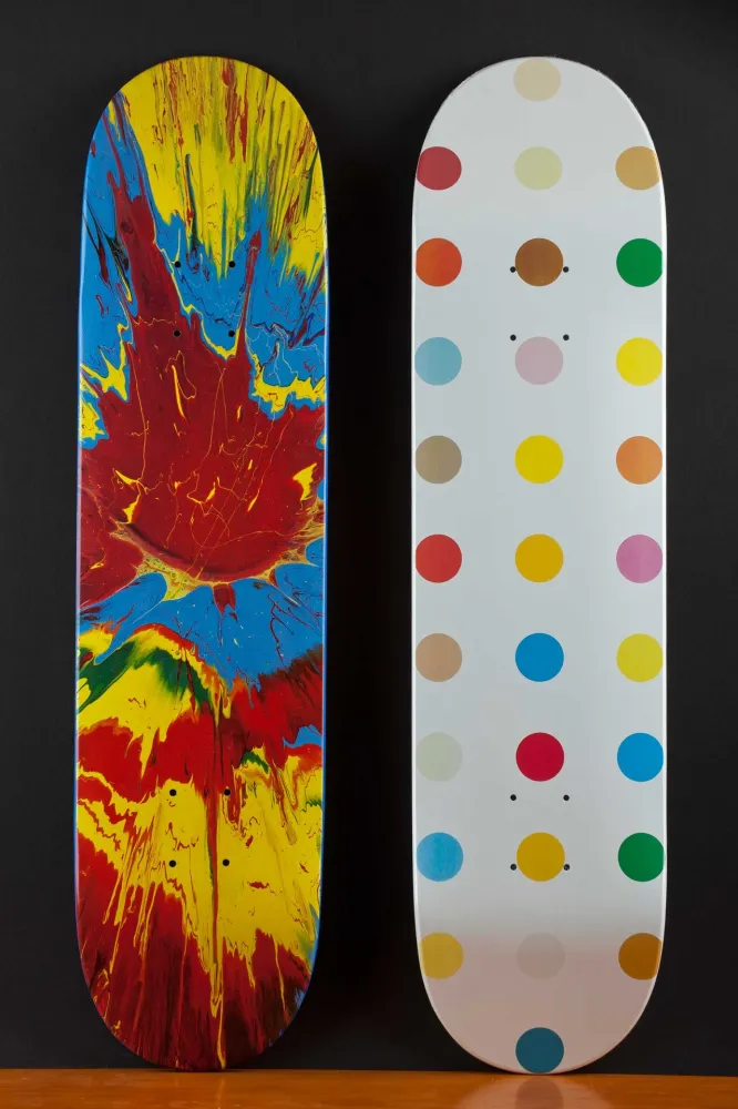 复数作品 Hirst - Skateboards