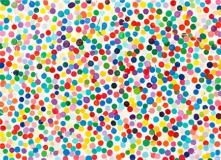 复数作品 Hirst - The Currency Unique Painting