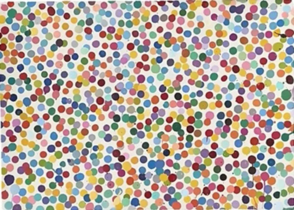 复数作品 Hirst - The Currency Unique Painting, Better Hold Your Nose
