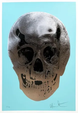 丝网印刷 Hirst - Till Death Do Us Part - Heavenly Peppermint Green Silver Gloss Racing Green