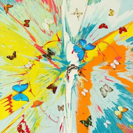 复数作品 Hirst - Transient Ephemera from The Dreams H19-4
