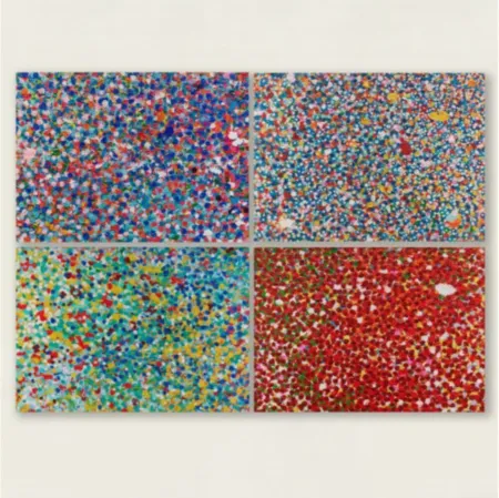 复数作品 Hirst - Veils Set of 4
