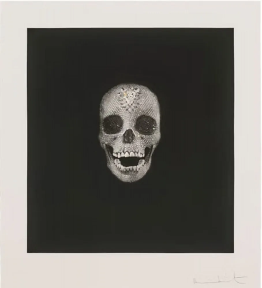 复数作品 Hirst - Victory Over Death Hand Finished Print