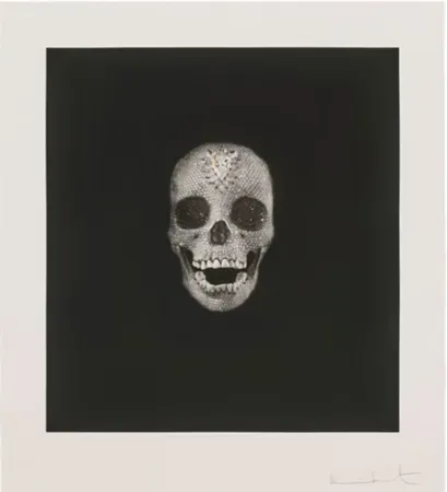复数作品 Hirst - Victory Over Death Hand Finished Print