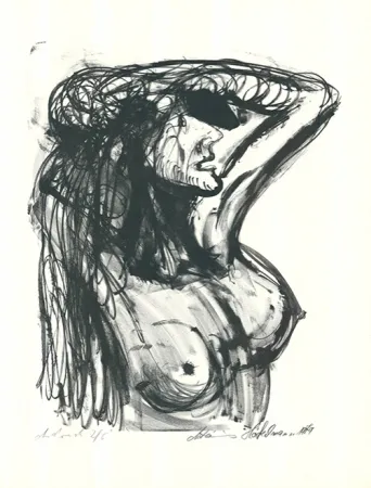 石版画 Höckelmann - Alexandra