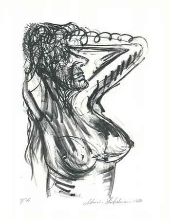 石版画 Höckelmann - Alexandra