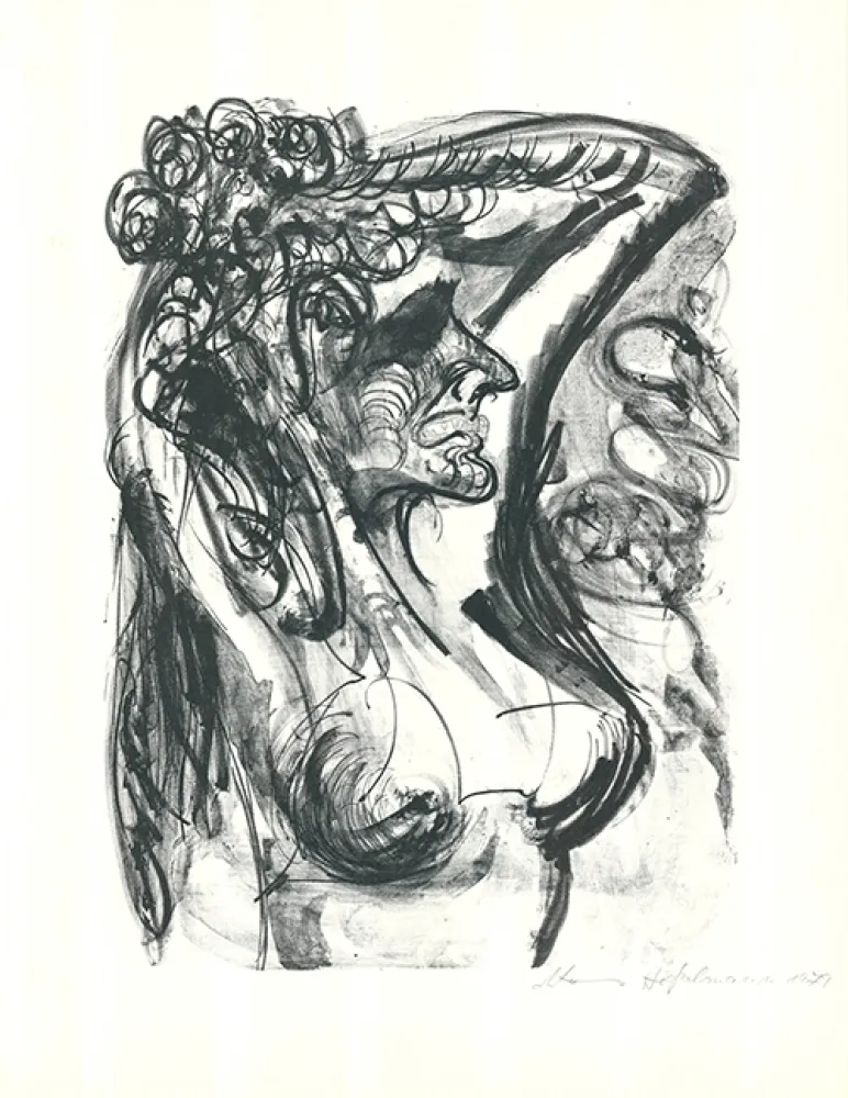 石版画 Höckelmann - Alexandra