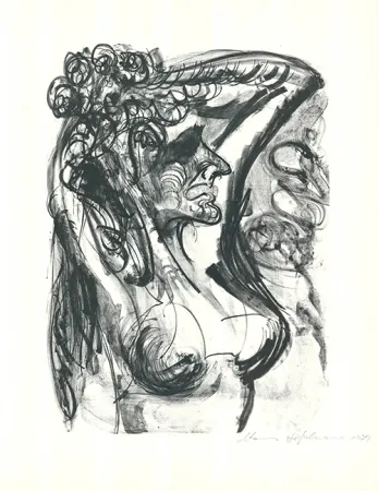 石版画 Höckelmann - Alexandra