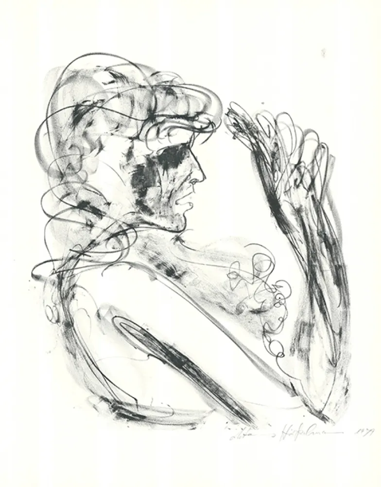 石版画 Höckelmann - Alexandra