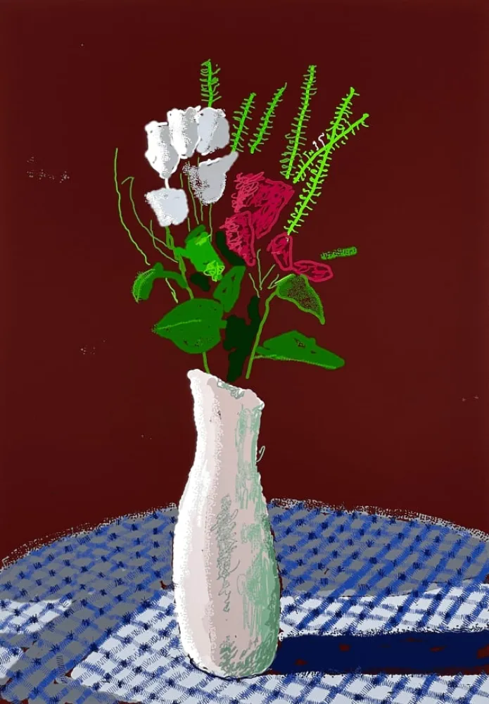 复数作品 Hockney - 30th January 2021, The first one