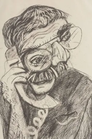 石版画 Hockney - An Image of Ken