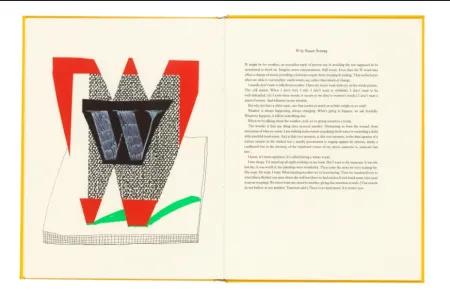复数作品 Hockney - Hockney's Alphabet. 1991. Signed. 