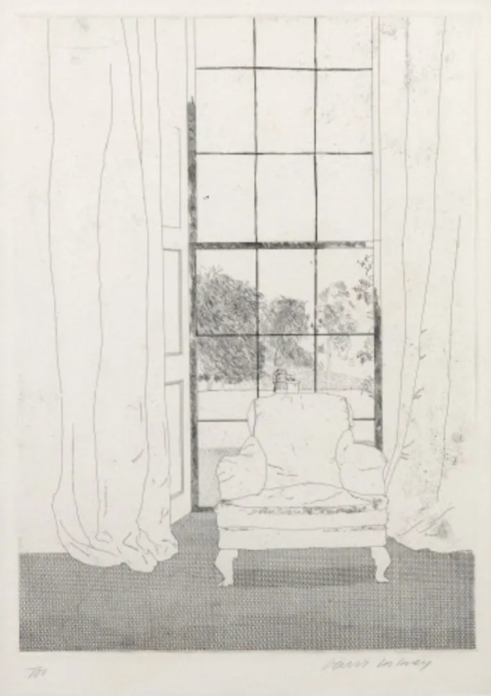 版画 Hockney - Home