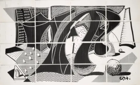 复数作品 Hockney - Hotel By The Sea