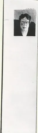 石版画 Hockney - Michael Crichton