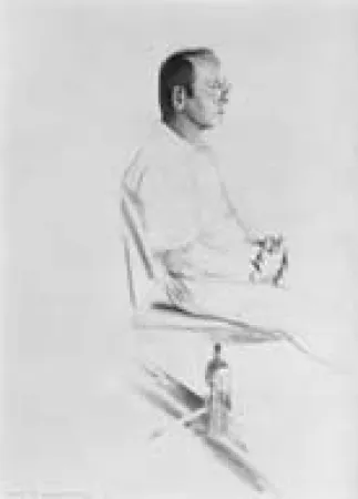 石版画 Hockney - Mo McDermott