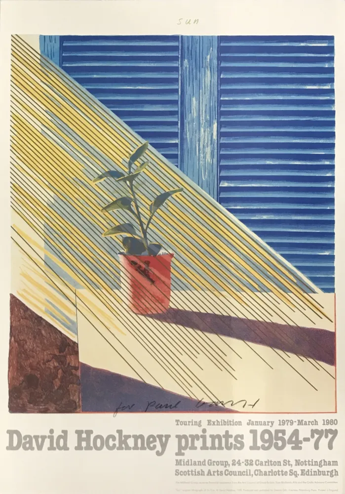 石版画 Hockney - Prints 1954 – 1977