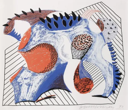 复数作品 Hockney - Untitled (for Joel Wachs)