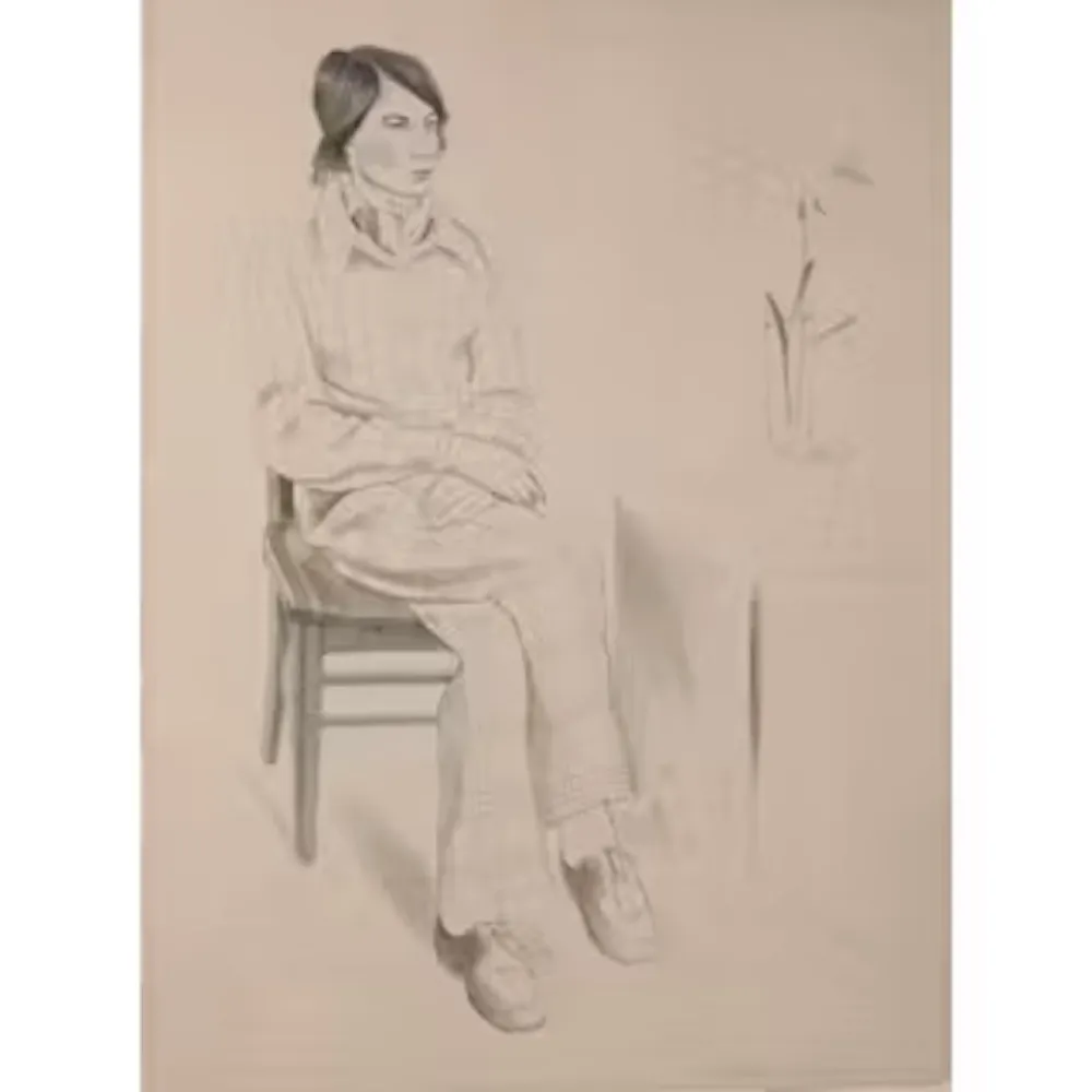 石版画 Hockney - Yves Marie