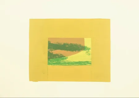 丝网印刷 Hodgkin - Indian Views – Plate F