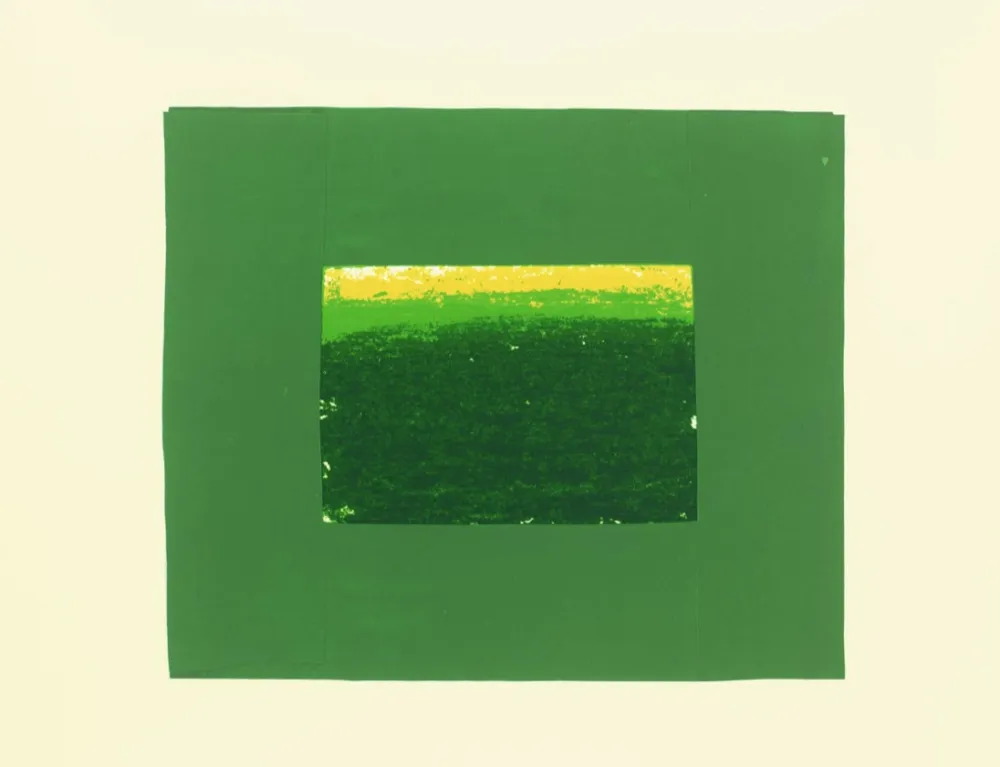 丝网印刷 Hodgkin - Indian Views - Plate K