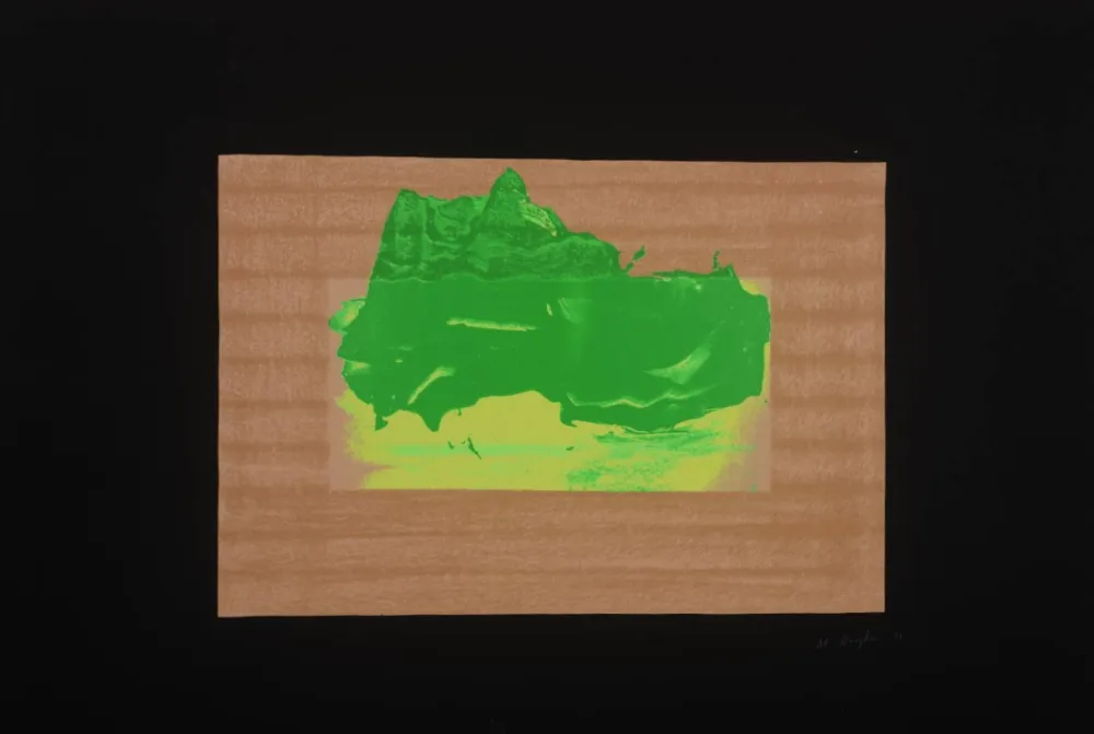 丝网印刷 Hodgkin - Indian Views Suite – Plate D