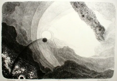 石版画 Hoeckner - Rhapsody of Light