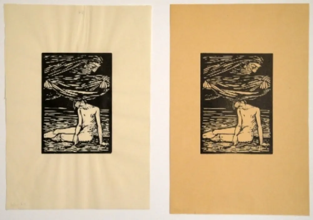 木刻 Hofer - Illustrationen zu Hans Reinhart “Der Tag“