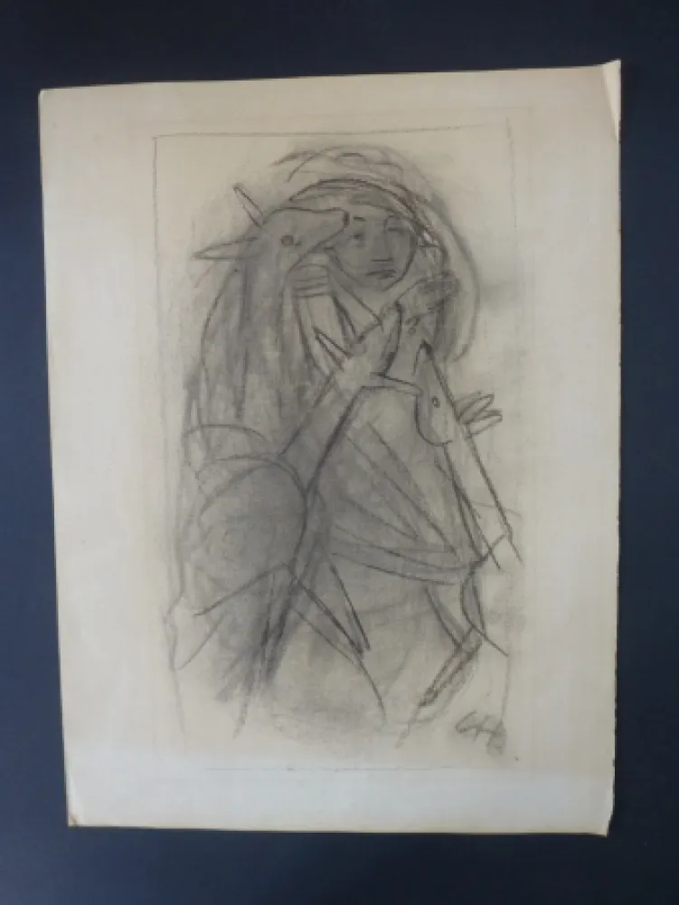 无技术 Hofer - Personnage avec animaux