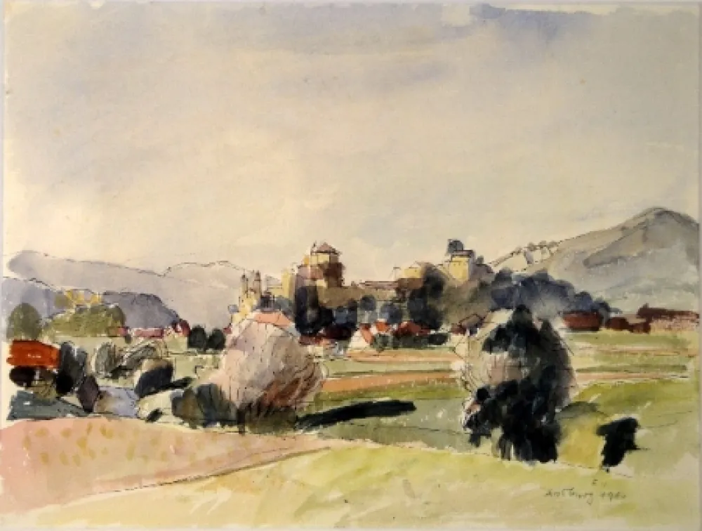 单版画 Hoffmann - Aarburg