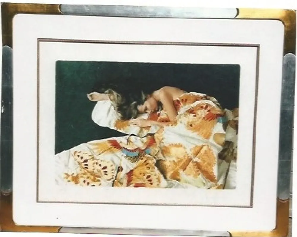 石版画 Hofmann - Silk and Gold