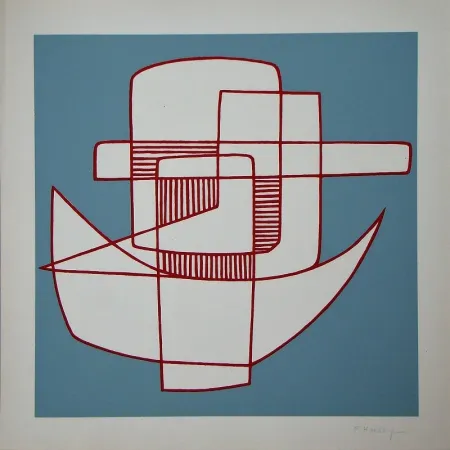 石版画 Holley - Sans titre