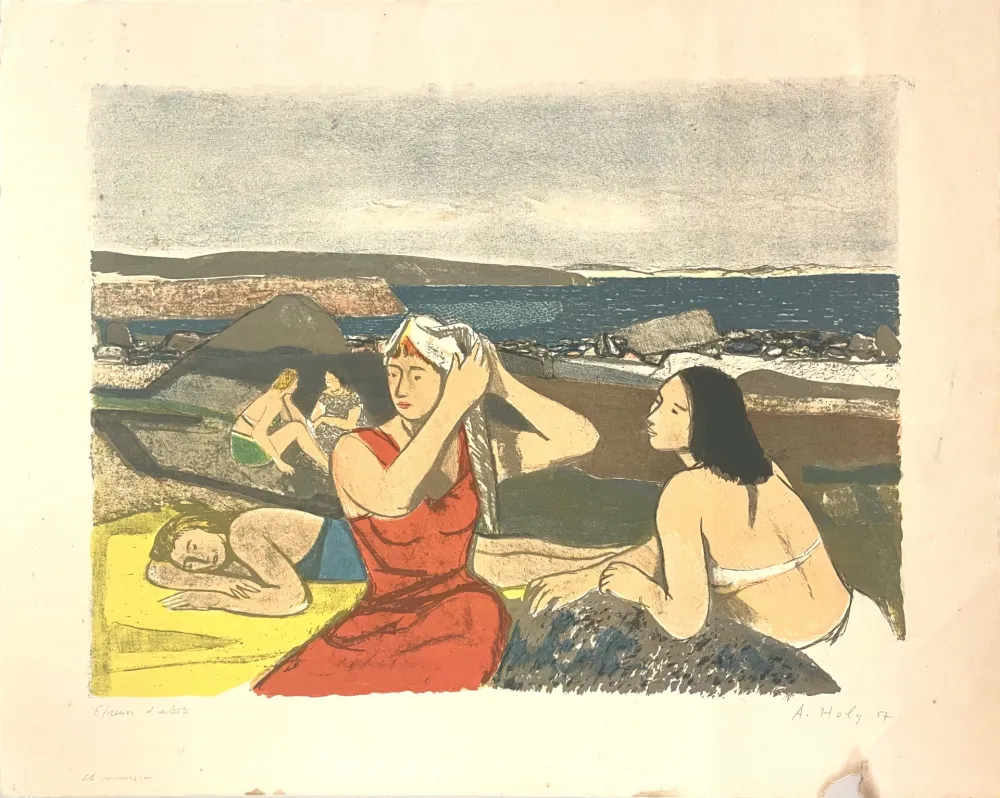 石版画 Holy - Eté norvégien