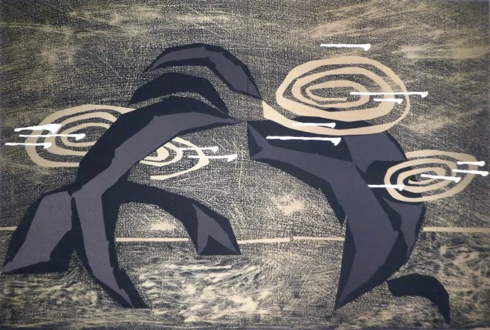 石版画 Honegger - Transmissions