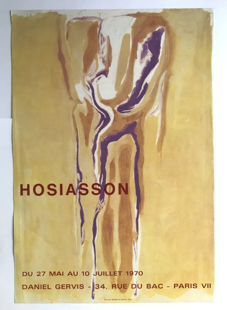 海报 Hosiasson - Galerie Daniel Gervis