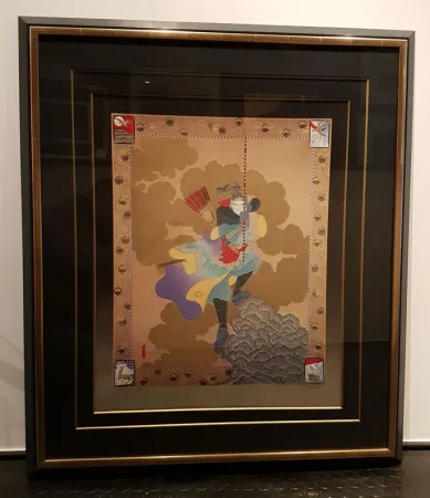 石版画 Hostallero - The Archer