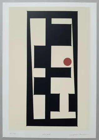 丝网印刷 Huber - Rechtecke und Kreis